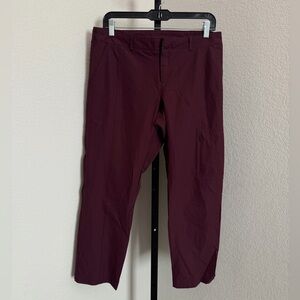 Kirkland Signature Women’s Burgundy Cargo Pants